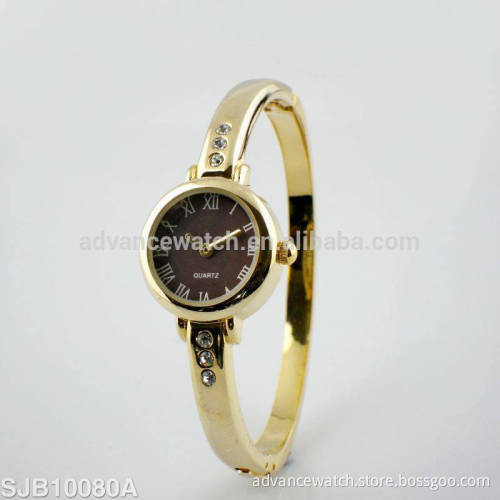 wholesale fashion ladies vintage bangle watches with High Grade Alloy